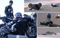 Terjatuh di Tes MotoGP Valencia, Alex Marquez Akui Lakukan Kesalahan Pemula