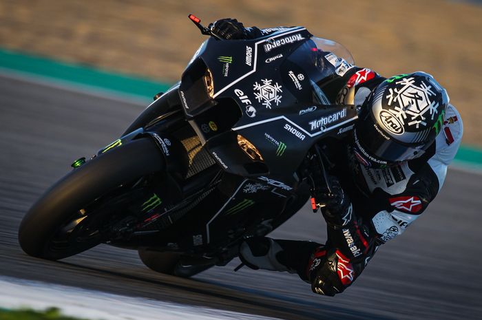 Pembalap tim Kawasaki, Jonathan Rea tercepat hari kedua tes WorldSBK Jerez 2020