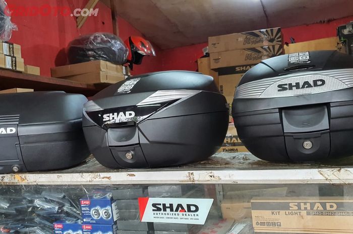 Beberapa pilihan box SHAD di Baychii Motoshop