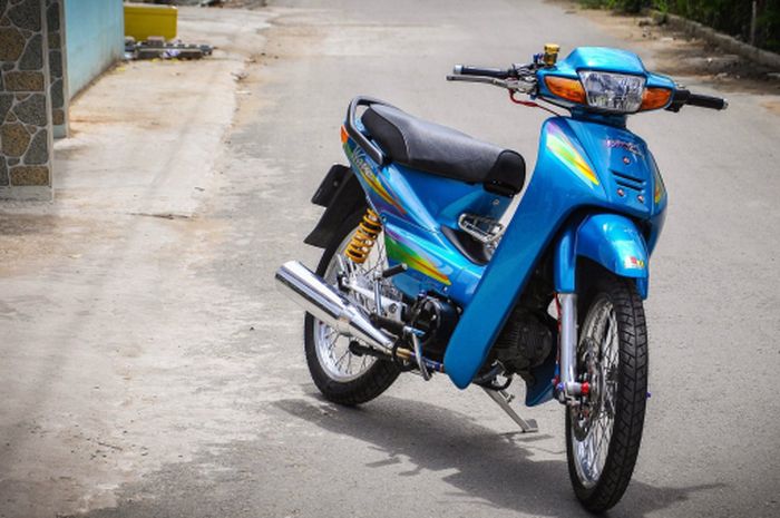 Modifikasi Honda Supra X yang mempesona