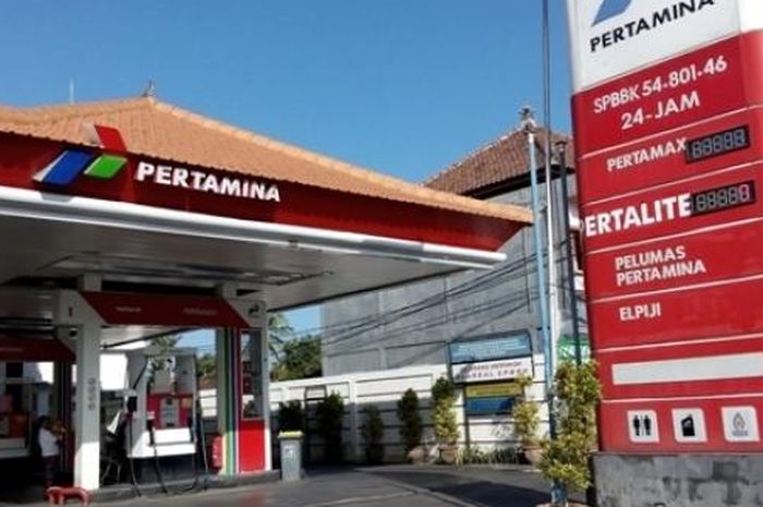 Ilustrasi SPBU Pertamina
