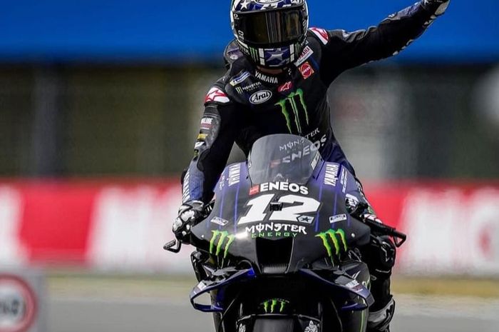 Maverick Vinales raih pole position di MotoGP Belanda 2021 (26/06/2021)