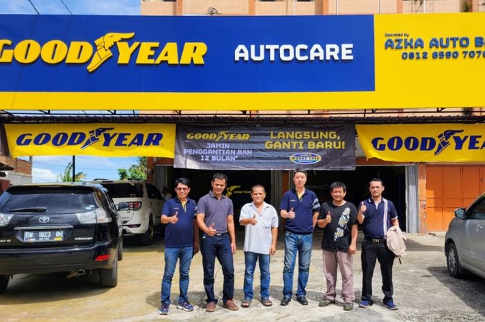 Ilustrasi outlet Goodyear.