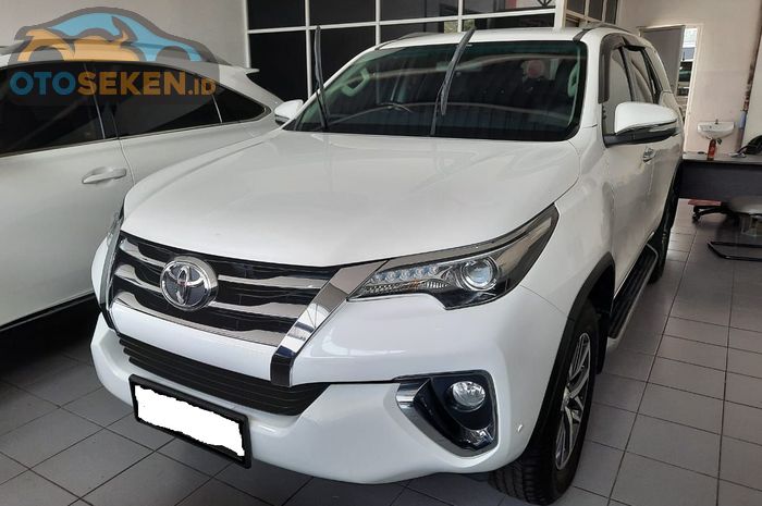 Kisaran harga Toyota Fortuner tahun 2017 bekas