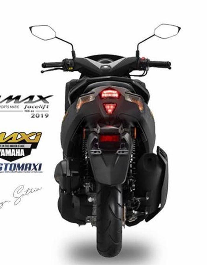 Rendering Yamaha NMAX 2019