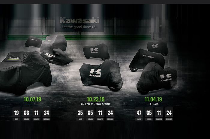 Teaser baru yang diunggah Kawasaki