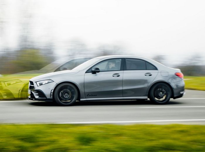Modifikasi mesin Mercedes-Benz A-Class sedan kena pecut Lorinser