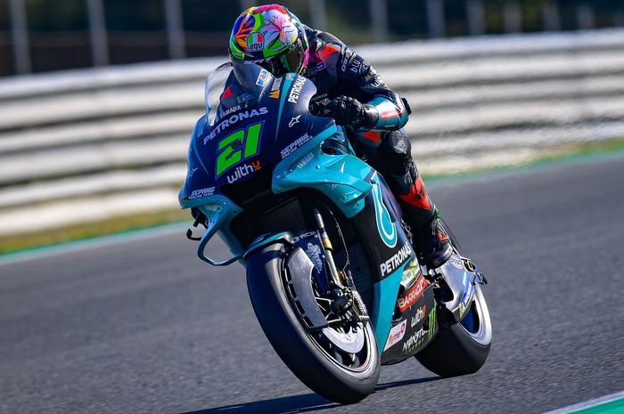 Berbekal motor lawas Yamaha, Franco Morbidelli bisa naik podium ketiga di MotoGP Spanyol 2021, apa rahasianya?