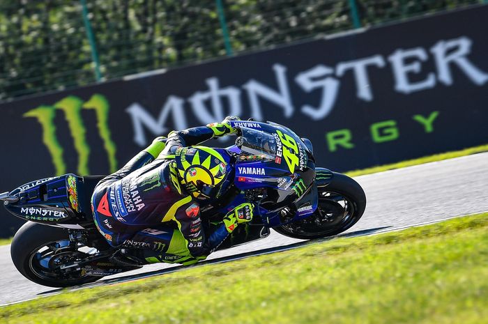 Valentino Rossi ungkap alasann gagal naik podium di balapan MotoGP Ceko 2020 yang digelar di sirkuit Brno