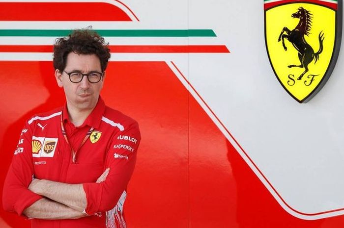  Bos Ferrari, Mattia Binotto membantah tuduhan Max Verstappen, soal mesin mobil mereka pada balapan F1 Amerika
