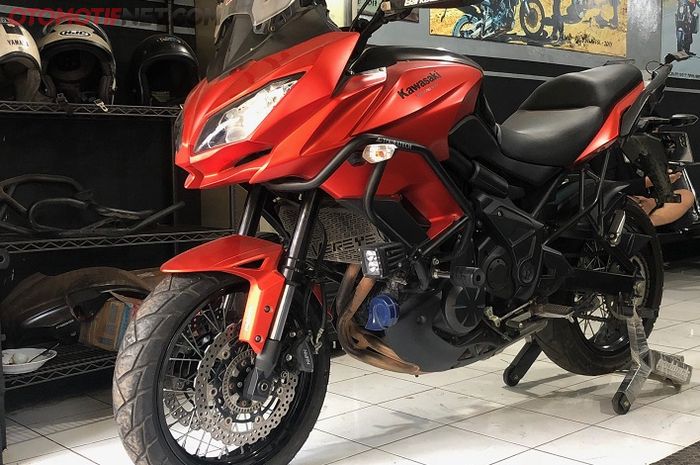 Tips Pasang Crash Bar Di New Kawasaki Versys 650 Pengaman Saat Apes Gridoto Com