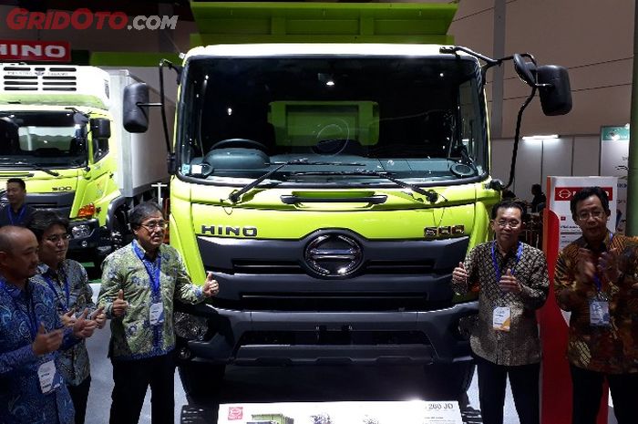 Hino bawa 4 kendaraan di ajang Giicomvec 2018