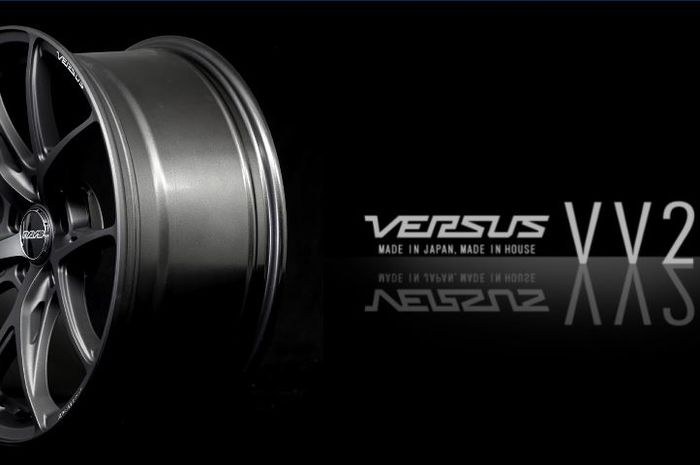 Pelek Rays Versus VV12S, buatan Jepang tapi punya nuansa Eropa