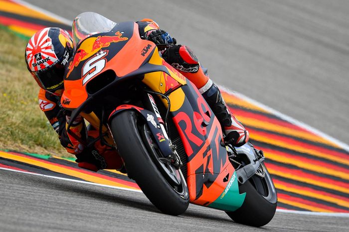  Pembalap Red Bull KTM, Johann Zarco jadi pembalap yang paling sering crash pada paruh musim pertama MotoGP 2019