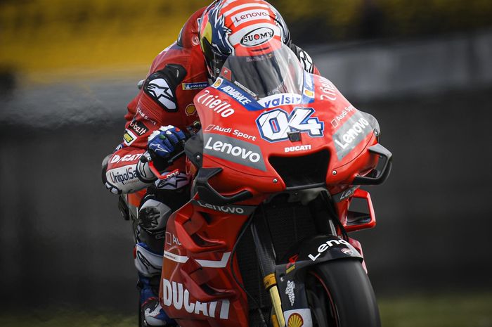 Pembalap Mission Winnow Ducati, Andrea Dovizioso memberikan komentar soal penampilannya di hari pertama MotoGP Belanda