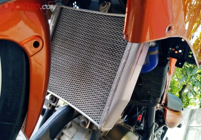 Radiator Kawasaki Ninja RR pakai lansiran BPro