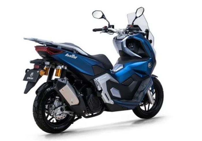 detail buritan Jialing Bobcat 150T.