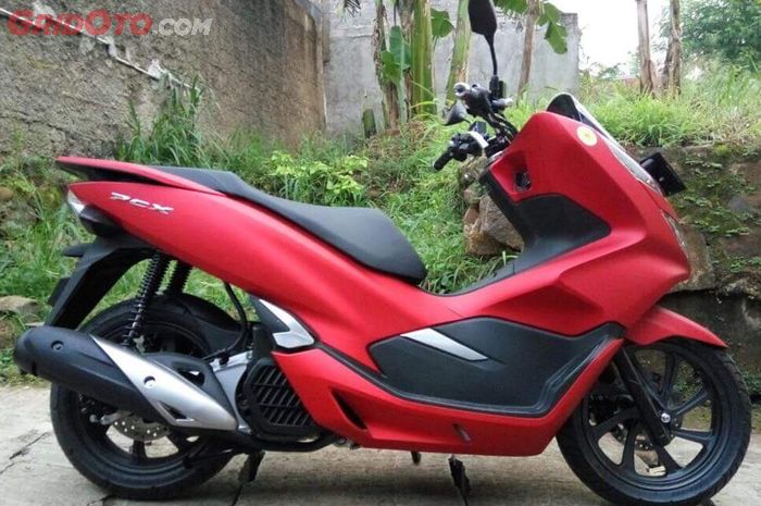 All New PCX 150 milik Iqbal Hadiwiryo