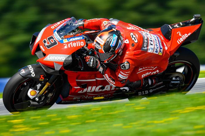 Pembalap Mission Winnow Ducati, Danilo Petrucci meminta maaf setelah gagal meraih podium pada MotoGP Austria 2019