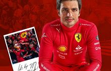 Resmi! Tim Ferrari Perpanjang Kontrak Carlos Sainz Sampai 2 Tahun ke Depan