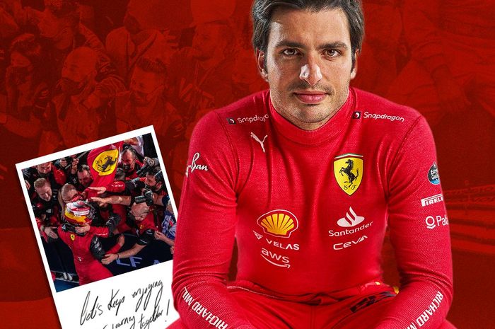 Tim Ferrari baru saja mengumumkan telah memperpanjang kontrak Carlos Sainz untuk durasi dua tahun ke depan