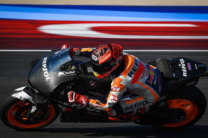 Pembalap Repsol Honda, Marc Marquez mengaku lebih fokus menguji perangkat baru untuk musim 2020 saat tes MotoGP Misano