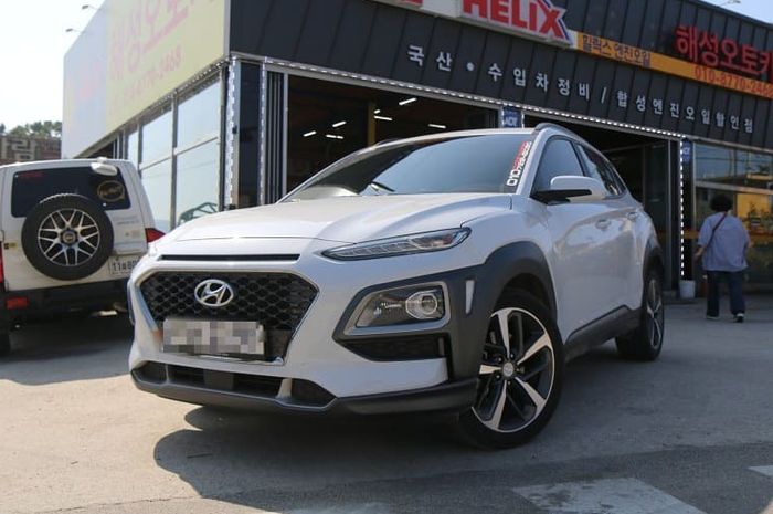 Modifikasi Hyundai Kona bergaya sporty dengan ubahan simpel