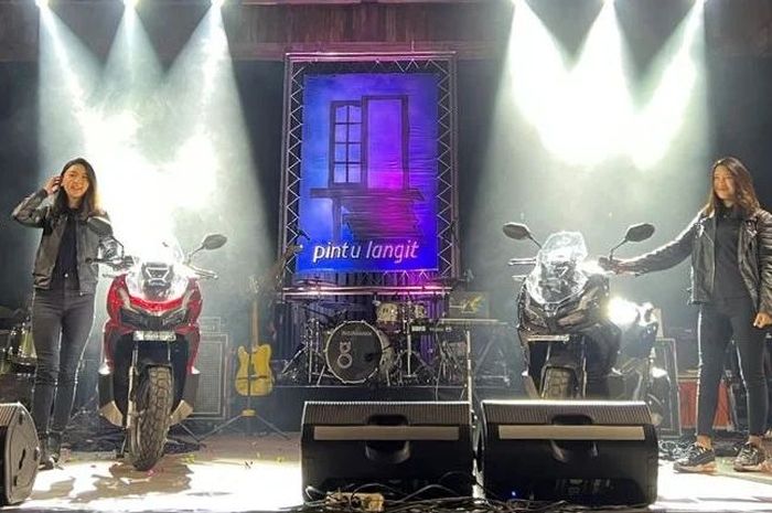 Peluncuran Honda ADV 160 yang digelar PT Mitra Pinasthika Mulia (MPM) di objek wisata Pintu Langit, Kabupaten Pasuruan.