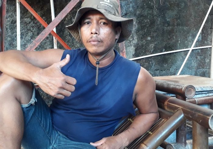 Anda Wijaya alias David, 40, sopir truk asal Tambun Bekasi.