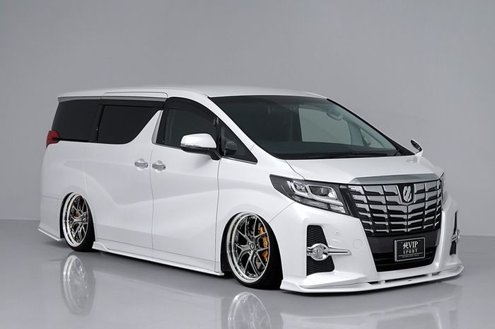 Modifikasi Toyota Alphard tampil stylish minimalis ulah tuner Jepang, Aimgain