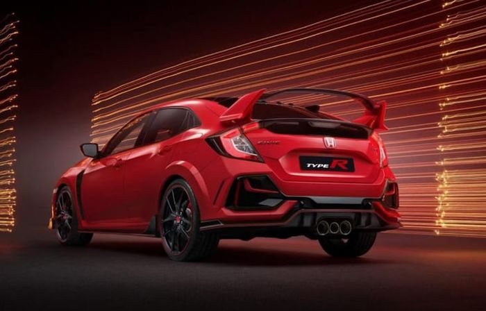 Bagin belakang New Honda Civic type R