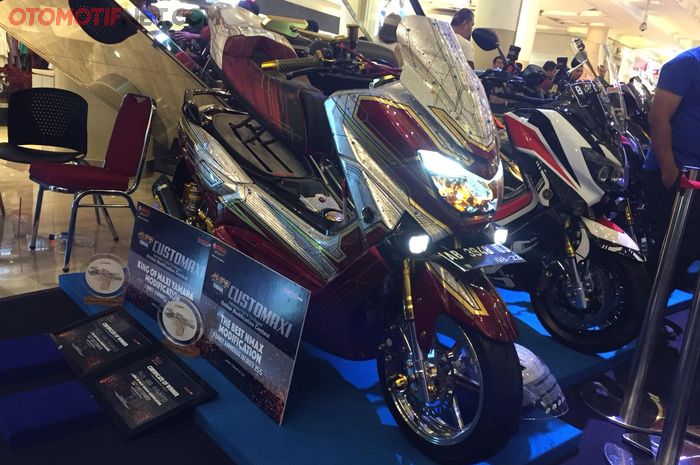 Inilah King of Maxi Yamaha 2018, Yamaha NMAX asal Bandung yang punya keunikan tersendiri