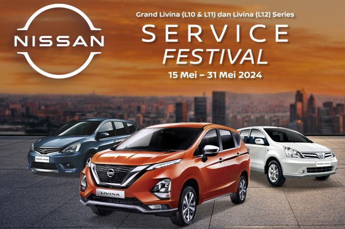 Promo paket ganti oli dan filter Nissan Livina Series mulai dari Rp 299.000