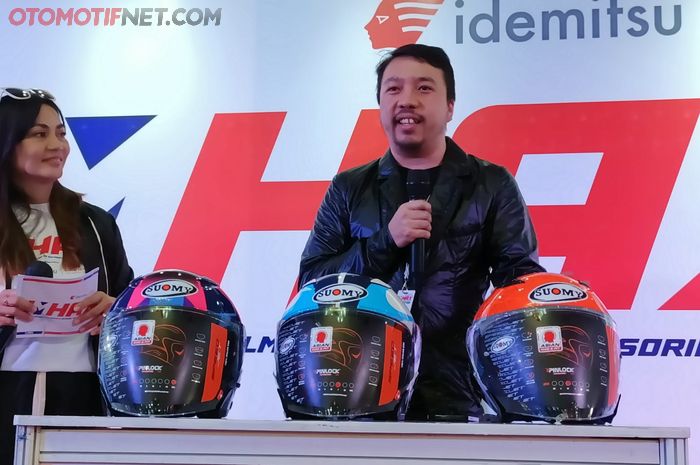 Helm Suomy meluncurkan half face tipe Speed Jet di IMHAX dengan fitur yang komplit