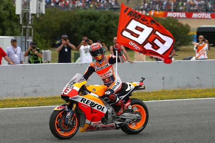 Marc Marquez rajanya Sachsenring