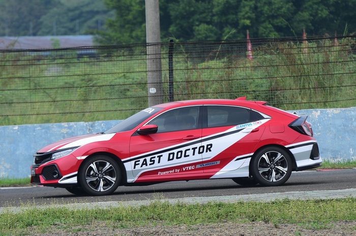 Honda Civic Hatchback turbo tampil sebagai Official Car 