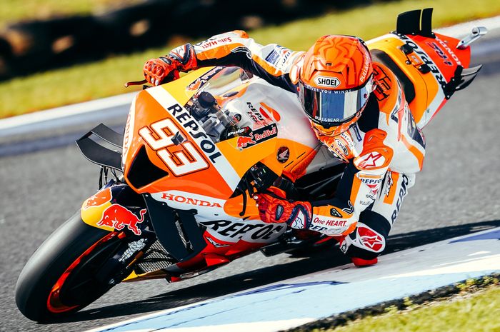 Marc Marquez mengungkap kesan pertama setelah mencoba paket aero baru yang  dibawa Honda pada MotoGP Australia 2022