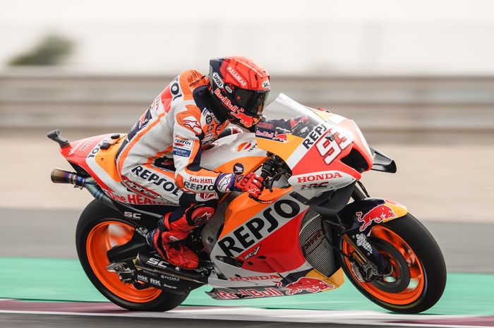 Marc Marquez cukup puas dengan hasil hari pertama MotoGP Qatar 2022