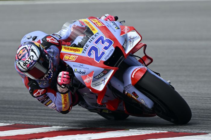 Enea Bastianini menjadi pembalap Ducati tercepat pada hari pertama tes MotoGP Malaysia (5/2). 