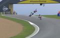 FP2 Moto2 Prancis 2020: Luca Marini Kecelakaan Parah, Valentino Rossi Langsung Marah-marah