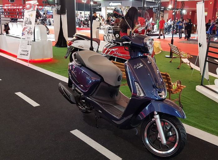 Kymco Like 150i merupakan produk motor terbaru di IIMS 2019