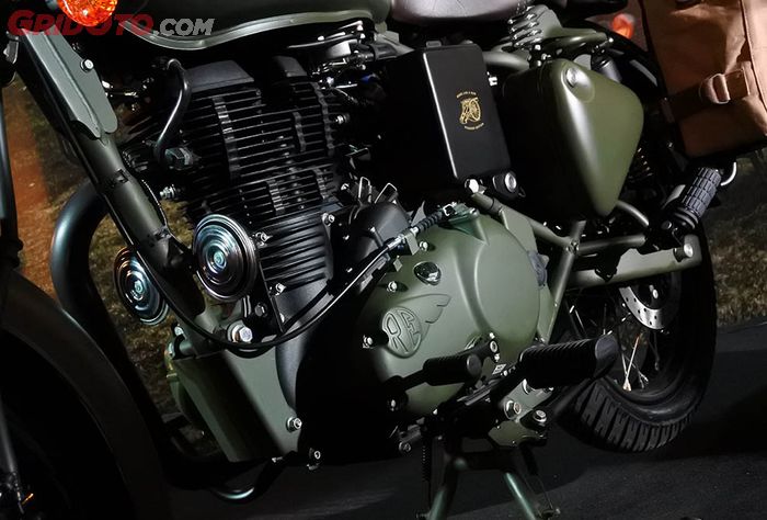 Mesin tak berubah sama sekali untuk Royal Enfield Classic 500 Pegasus