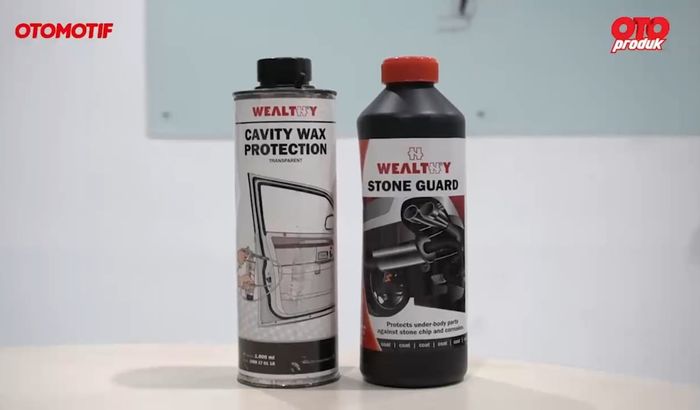 Cat antikarat Wealthy Cavity Wax dan Stone Guard