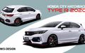 Baru Juga Meluncur, Malah Sudah Ada Honda City Hatchback ala Type R