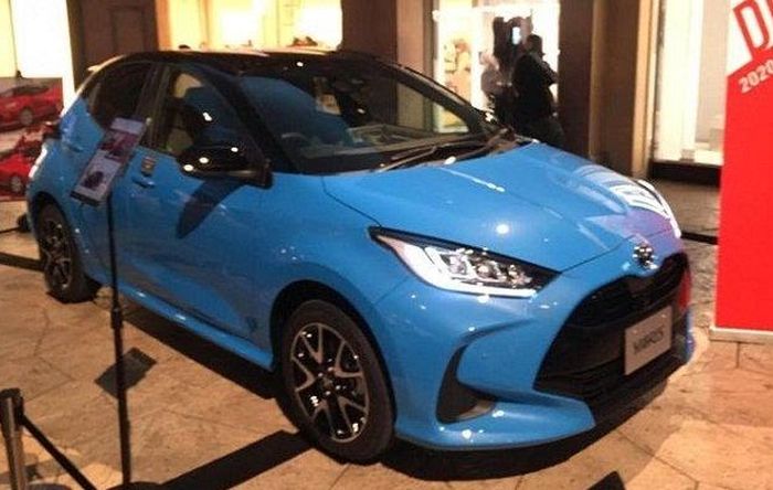 Ilustrasi All New Toyota Yaris versi Jepang