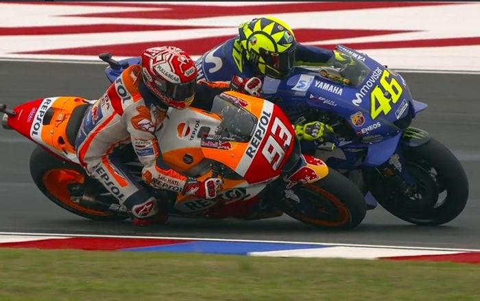 Marc Marquez dapat 4 penalti di MotoGP Argentina