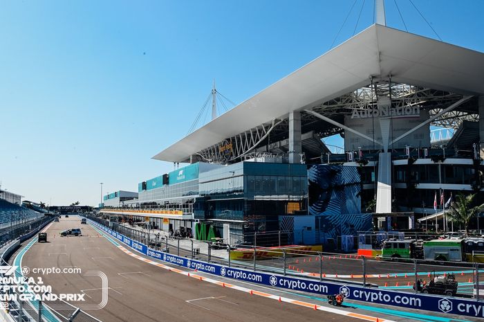 Balap F1 Miami 2022 berlangsung di kawasan Hard Rock Stadium