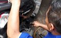 Akhirnya Tahu, Bahaya Semprot Angin Kompresor Saat Ganti Oli Motor