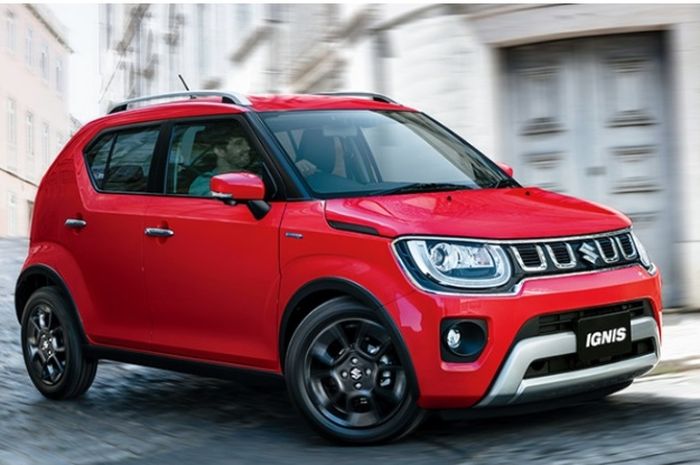 Suzuki Ignis dengan bumper anyar