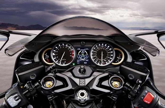 Panel instrumen Hayabusa 2021